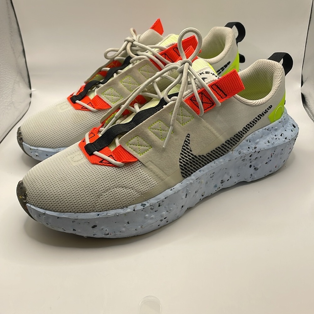 Nike Crater Impact Athletic Sneaker Shoes - Light Bone Crimson - 9